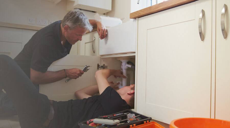 Professional burst pipe repair services in New Harmony, IN